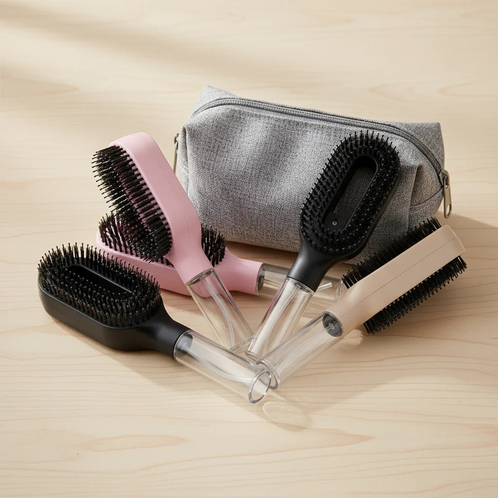 2-in-1 Spray Comb & Scalp Massage Hairbrush