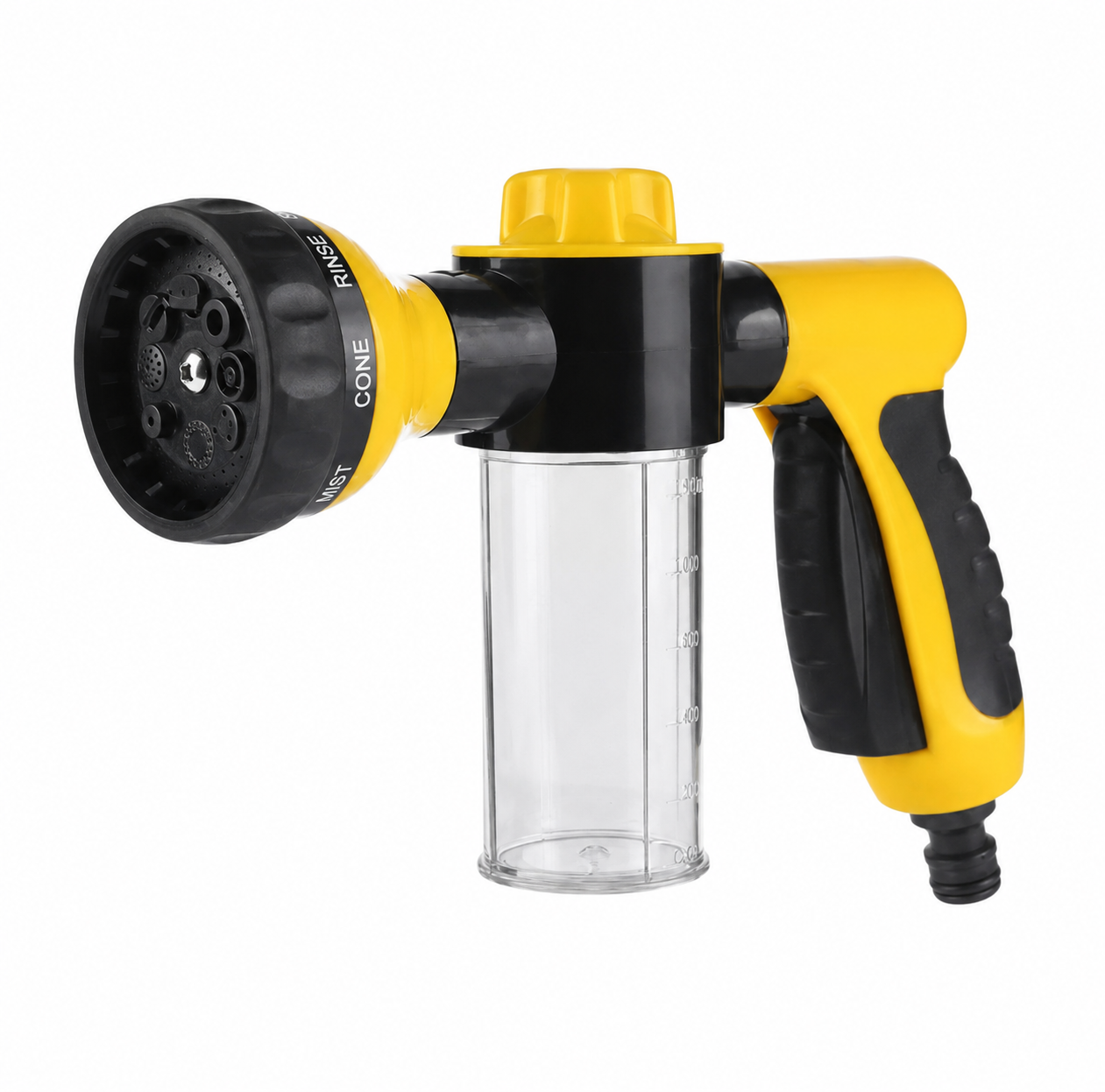 8-in-1 High Pressure Foam Spray Gun – Car Wash & Garden Hose Nozzle