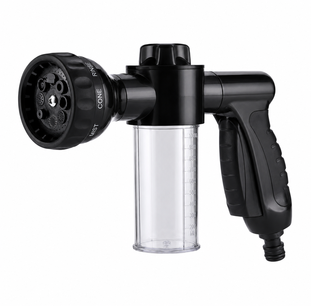8-in-1 High Pressure Foam Spray Gun – Car Wash & Garden Hose Nozzle