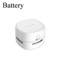 Handheld Mini Desktop Vacuum Cleaner – 360° Rotating Portable Dust Remover